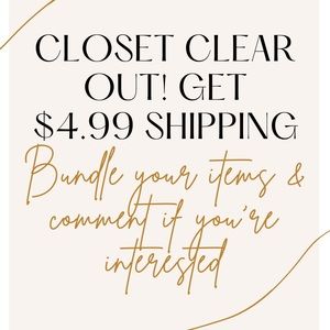 Closet Clear Out Day